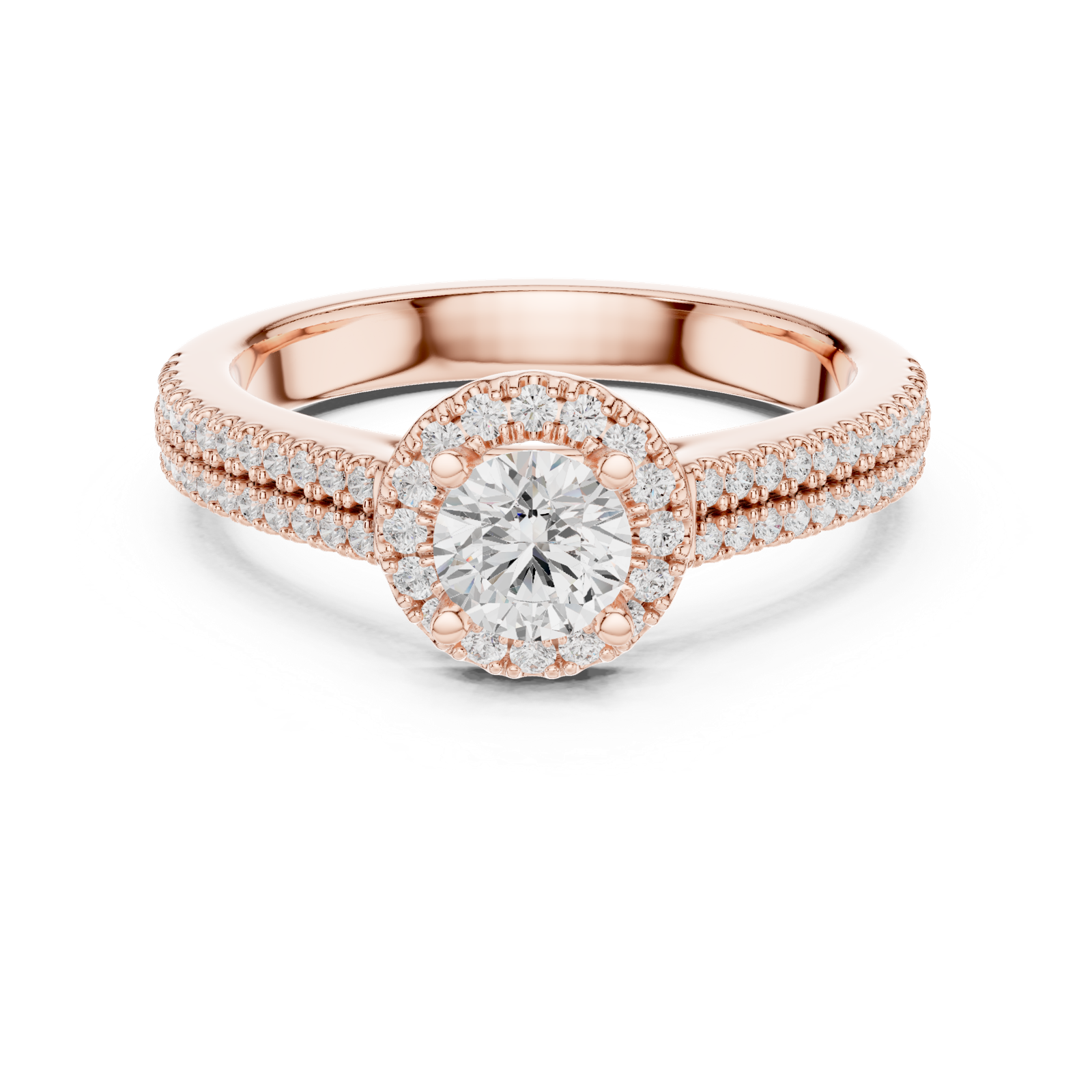 Gold Ring LR-0234, Rose Gold