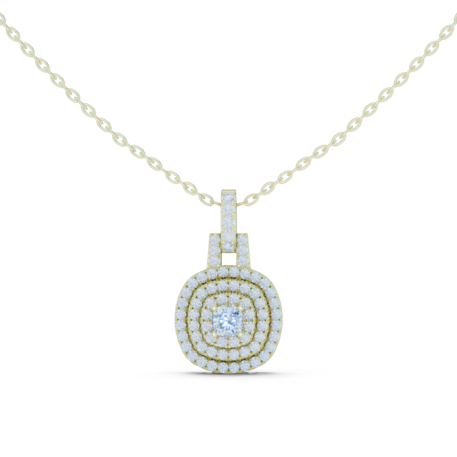 Gold Pendant GPD-0005, Yellow Gold