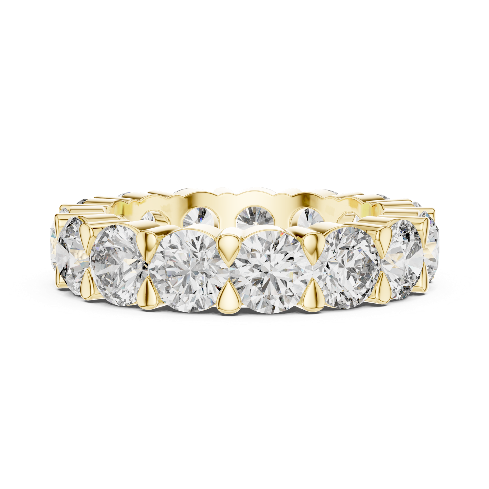 Gold Ring LR-0040, Yellow Gold, view 3