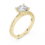 Gold Ring DDLR-848, Yellow Gold, view 2