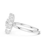 Gold Ring 12-10056@L, White Gold, view 3