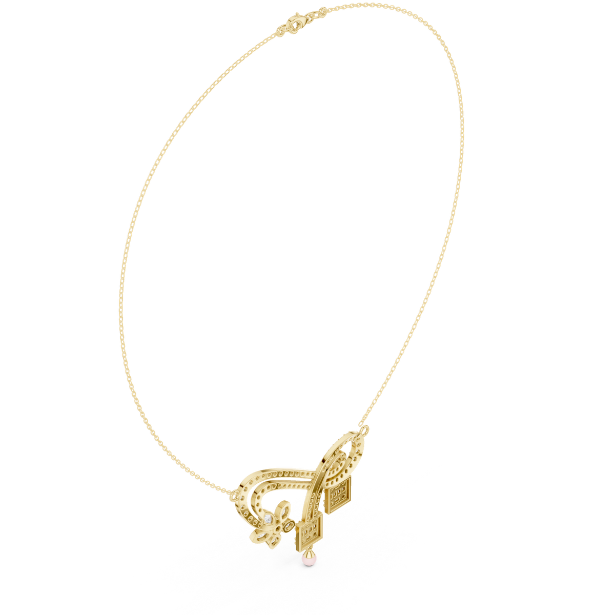 Gold Necklace SBWN (29), Yellow Gold