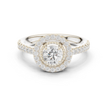 Gold Ring DDLR-668, White Gold