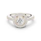 Gold Ring DDLR-668, White Gold