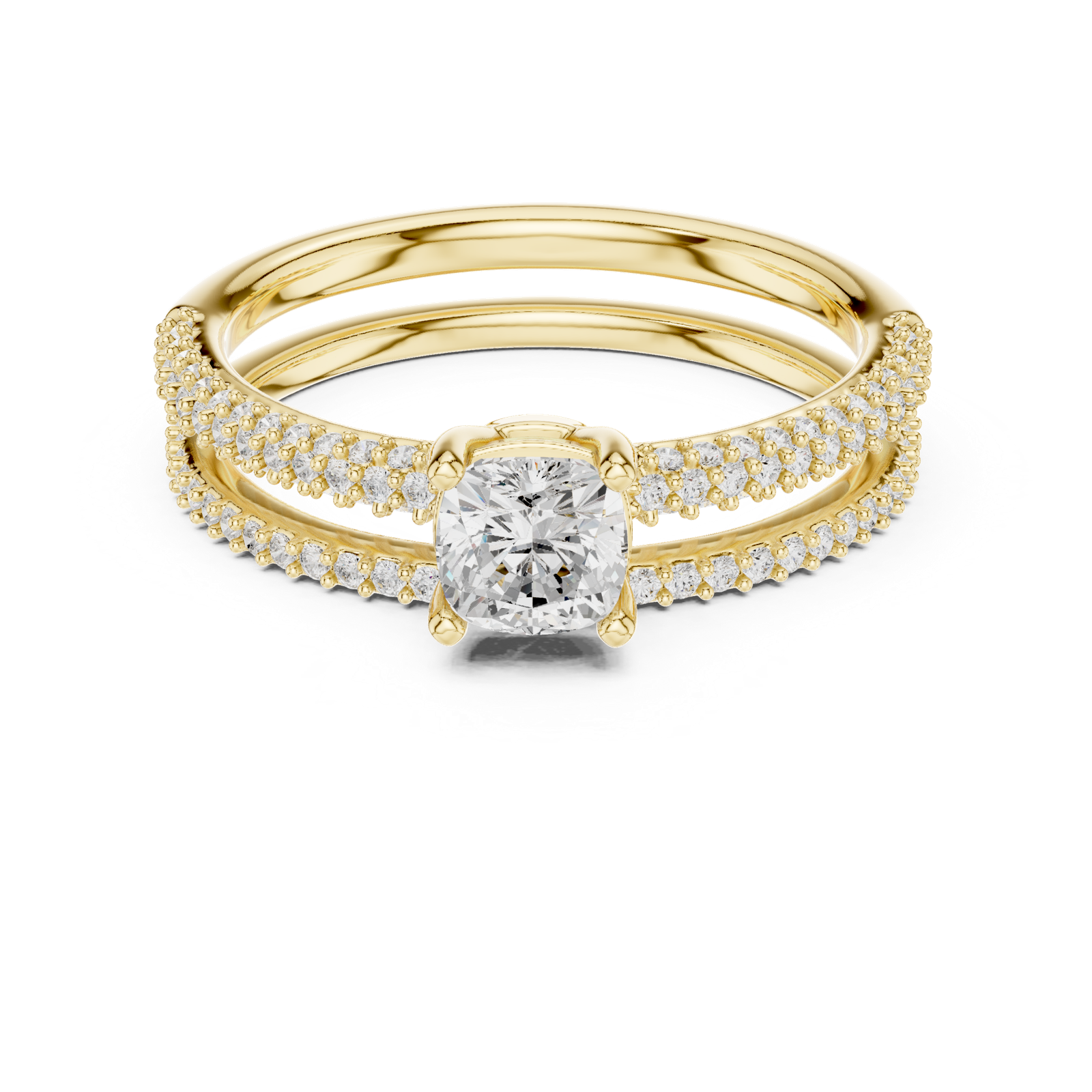 Gold Ring LR-0276, Yellow Gold, view 4