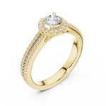 Gold Ring LR-0234, Yellow Gold, view 2