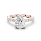 Gold Ring DDLR-915, Rose Gold