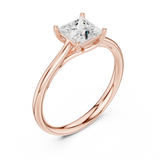 Gold Ring DDLR-800, Rose Gold, view 2