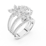Gold Pendant 9-10011L_26, White Gold, view 2