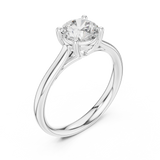 Gold Ring DDLR-633, White Gold, view 2