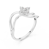 Gold Ring SBWR(58), White Gold, view 2