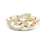 Gold Ring LR-01 (64), Yellow Gold, view 4