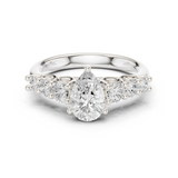 Gold Ring DDLR-705, White Gold