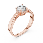 Gold Ring LR-0003, Rose Gold, view 2