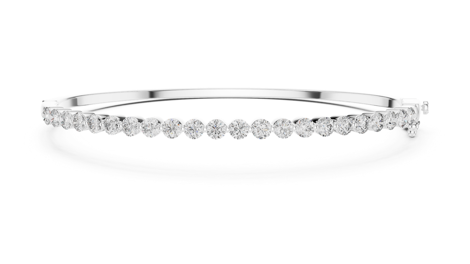 Gold Bracelet 64-CAD, White Gold