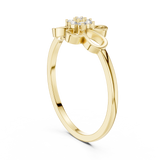 Gold Ring DR-6262, Yellow Gold