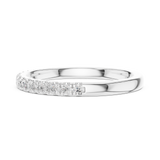 Gold Ring DDLR-789, White Gold, view 3