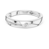 Gold Ring SBMR(32), White Gold