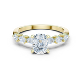 Gold Ring DDLR-907, Yellow Gold