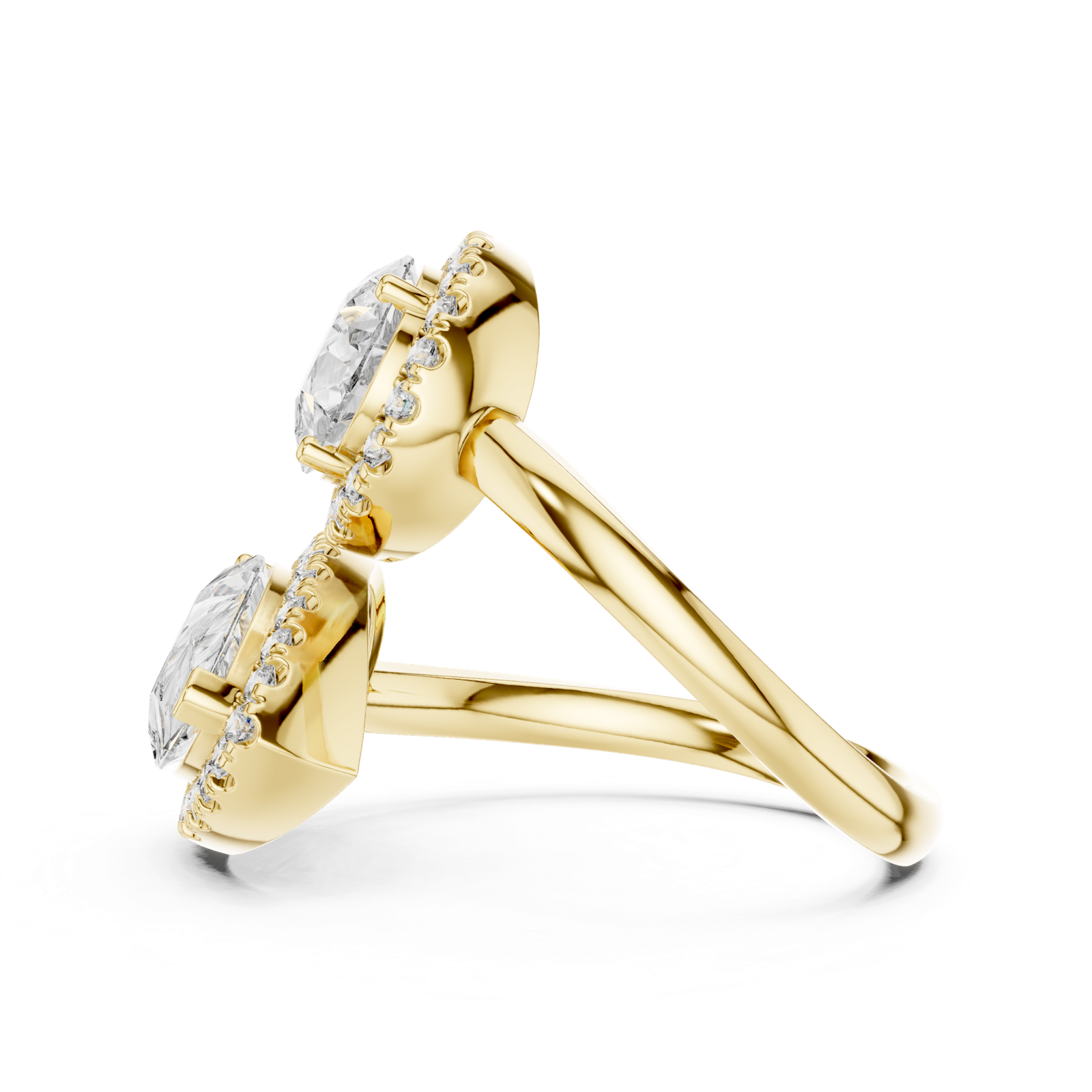 Gold Pendant 9-10020L_10, Yellow Gold, view 3