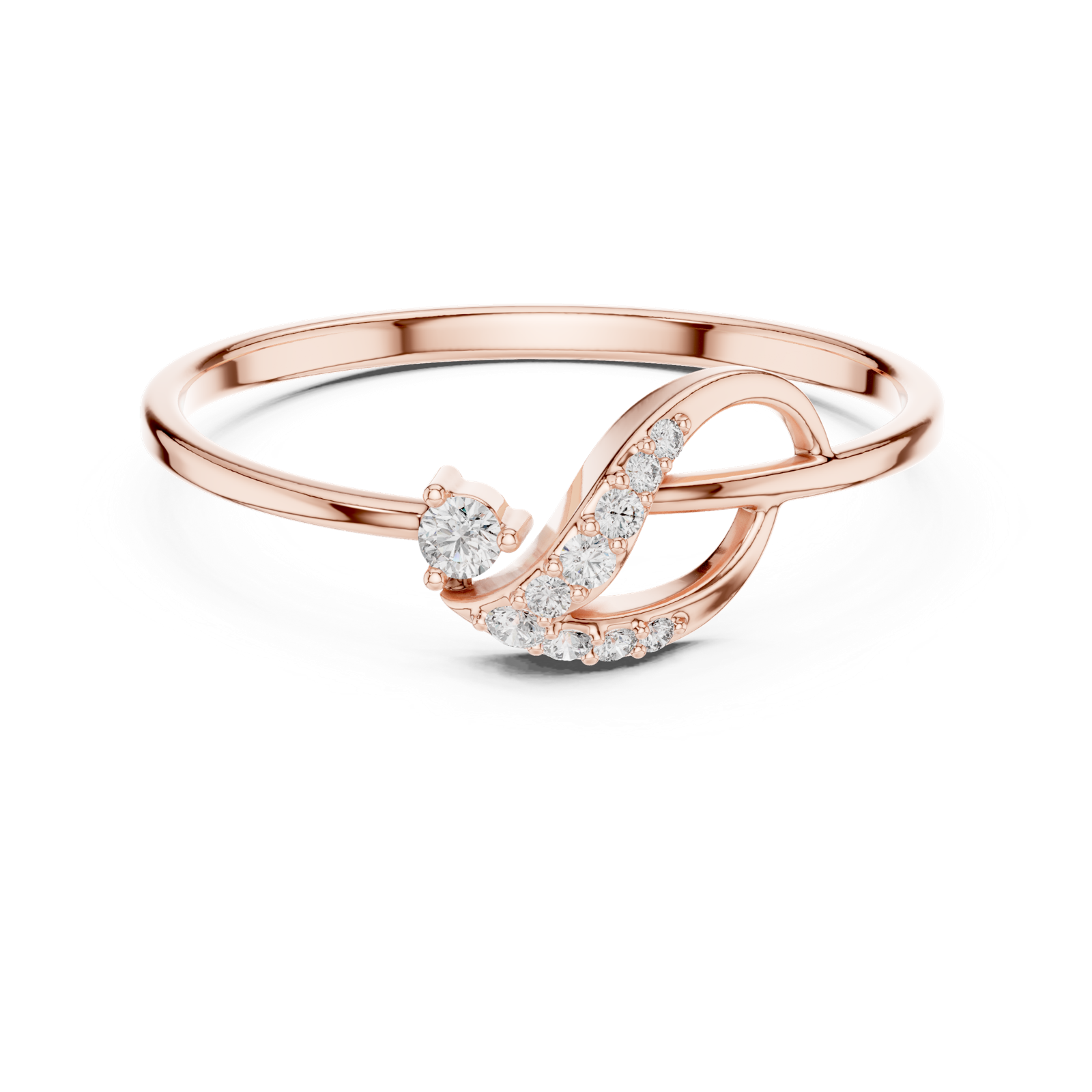 Gold Ring 1 (143), Rose Gold