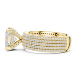 Gold Ring DDLR-261, Yellow Gold, view 3