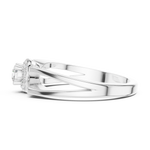 Gold Ring DDLR-837, White Gold, view 3