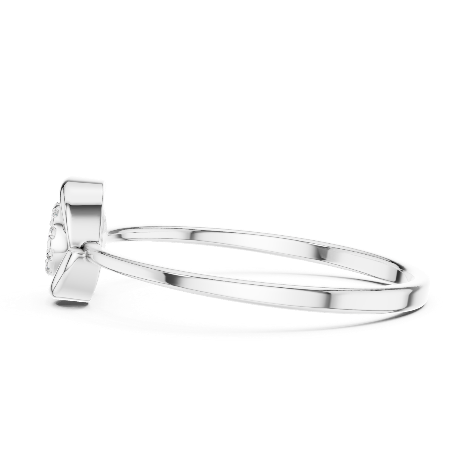 Gold Ring 1 (178), White Gold, view 3