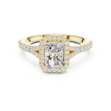 Gold Ring DDLR-913, Yellow Gold, view 4