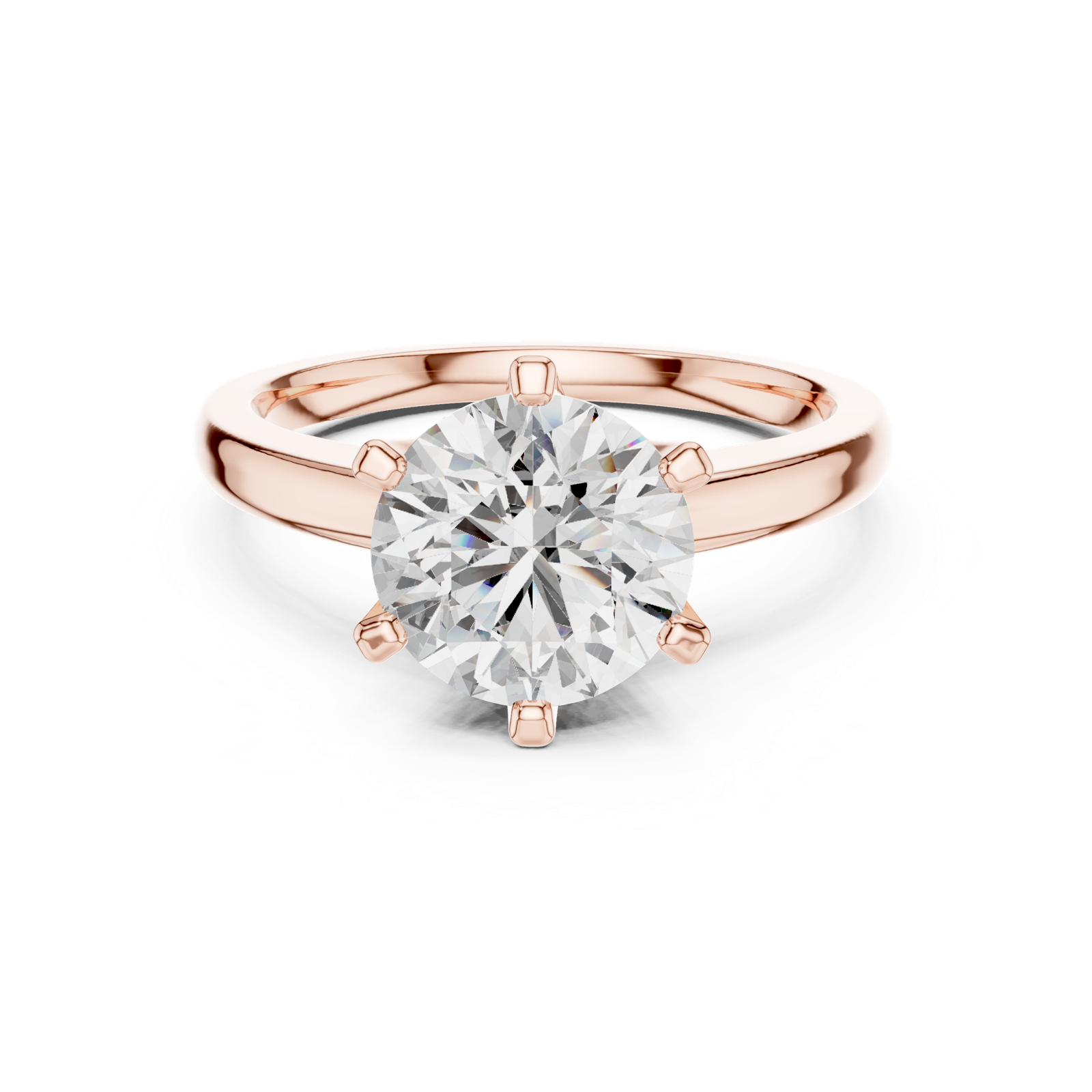 Gold Ring 00001L (36), Rose Gold