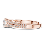 Gold Ring LR-0326, Rose Gold, view 3