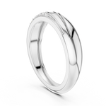 Gold Ring SBMR(14), White Gold