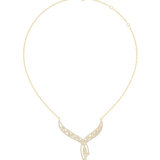 Gold Necklace SBWN (51), Yellow Gold, view 4