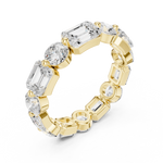 Gold Ring DDLR-393, Yellow Gold, view 2