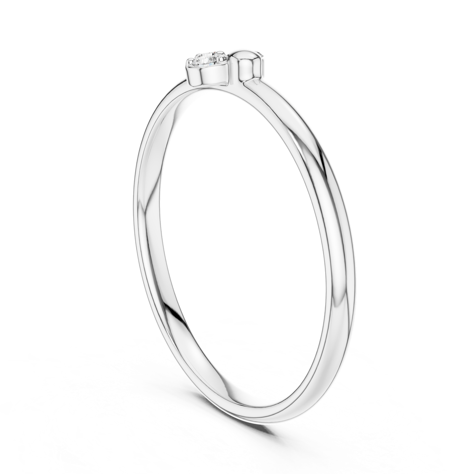 Gold Ring 1 (397), White Gold