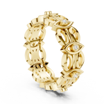 Gold Ring R46, Yellow Gold, view 1