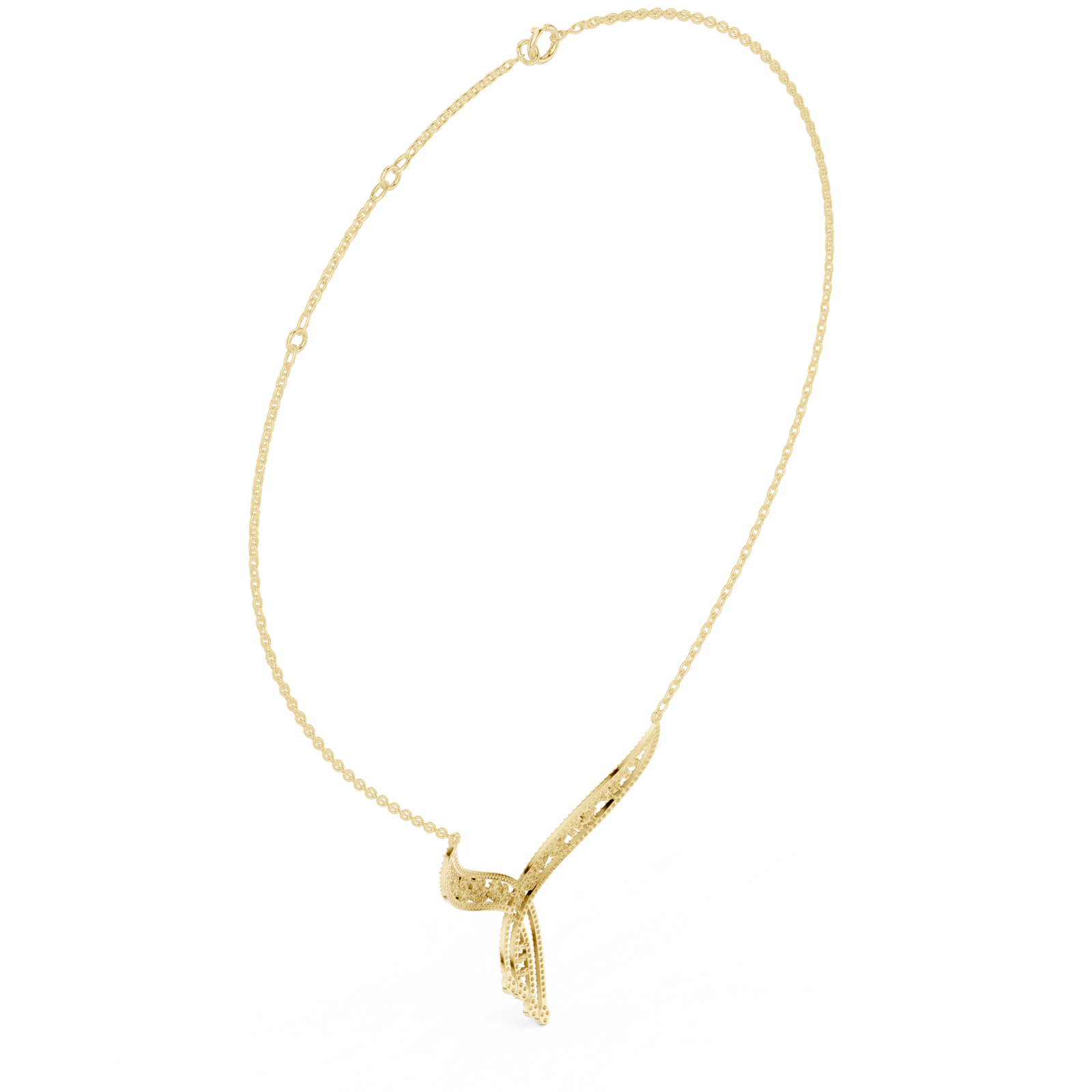 Gold Necklace SBWN (51), Yellow Gold