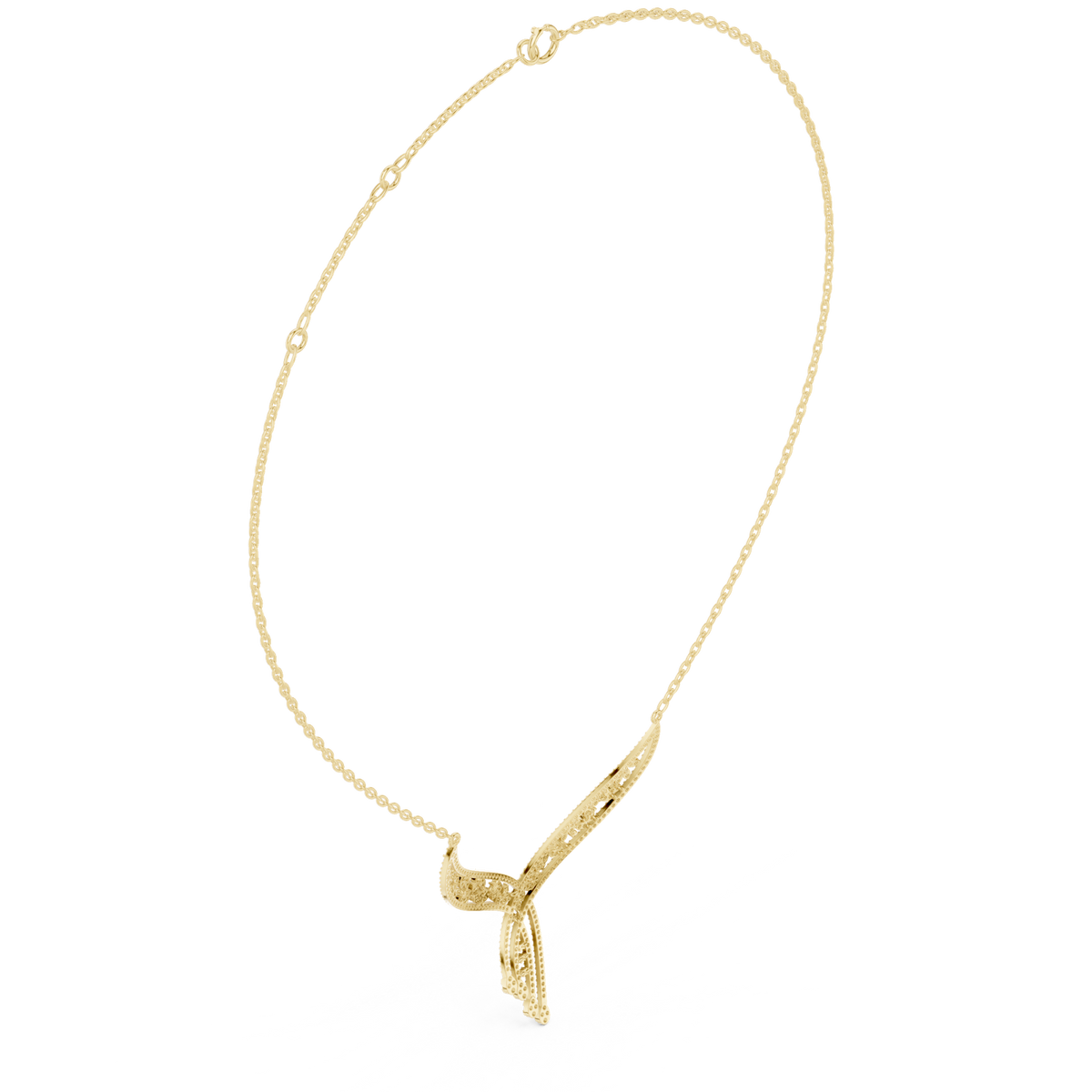 Gold Necklace SBWN (51), Yellow Gold
