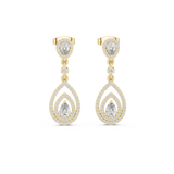 Gold Earrings 3-10007E_116_M, Yellow Gold