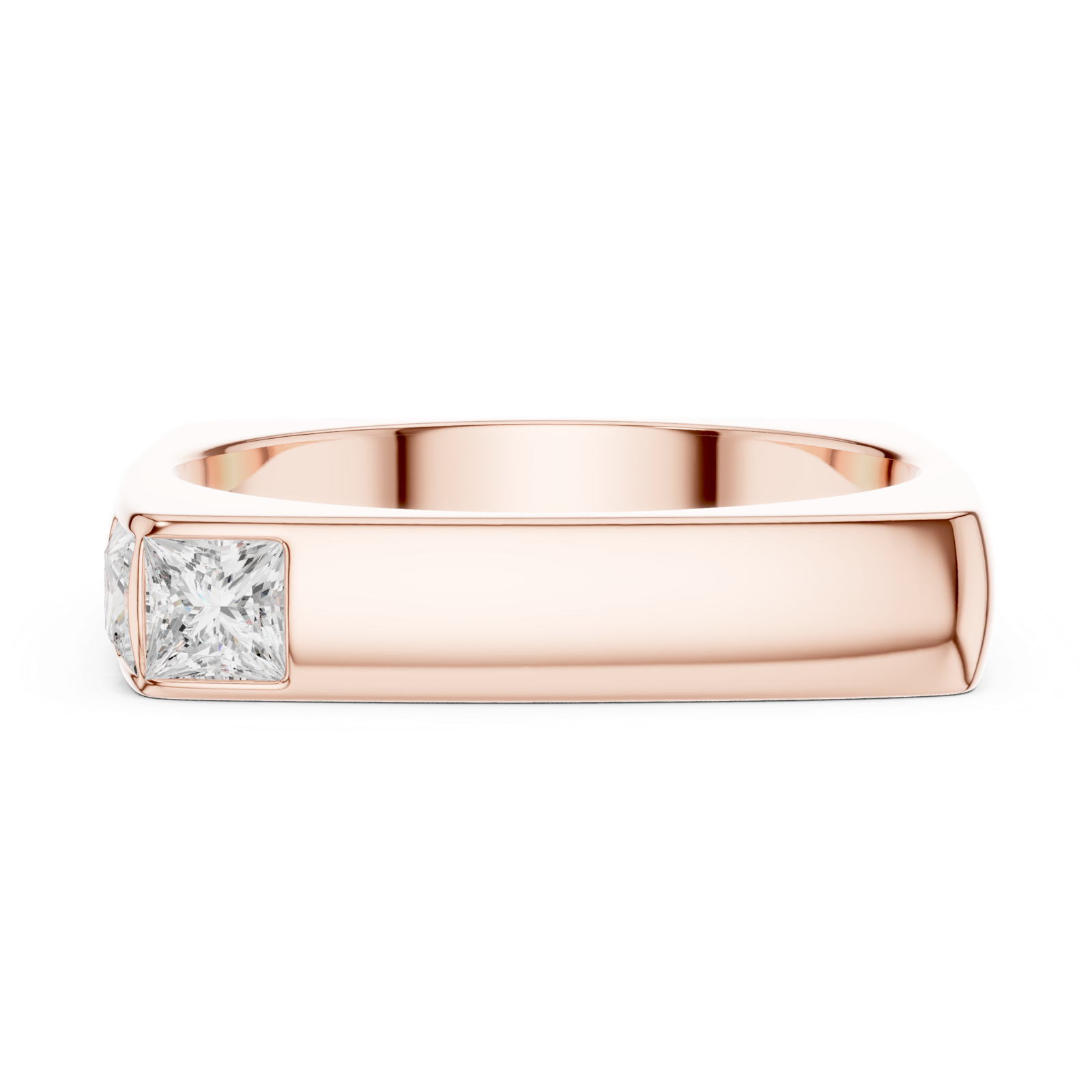 Gold Ring SBMR(26), Rose Gold, view 3