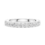 Gold Ring DDLR-605, White Gold, view 3