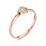 Gold Ring 1 (385), Rose Gold, view 2