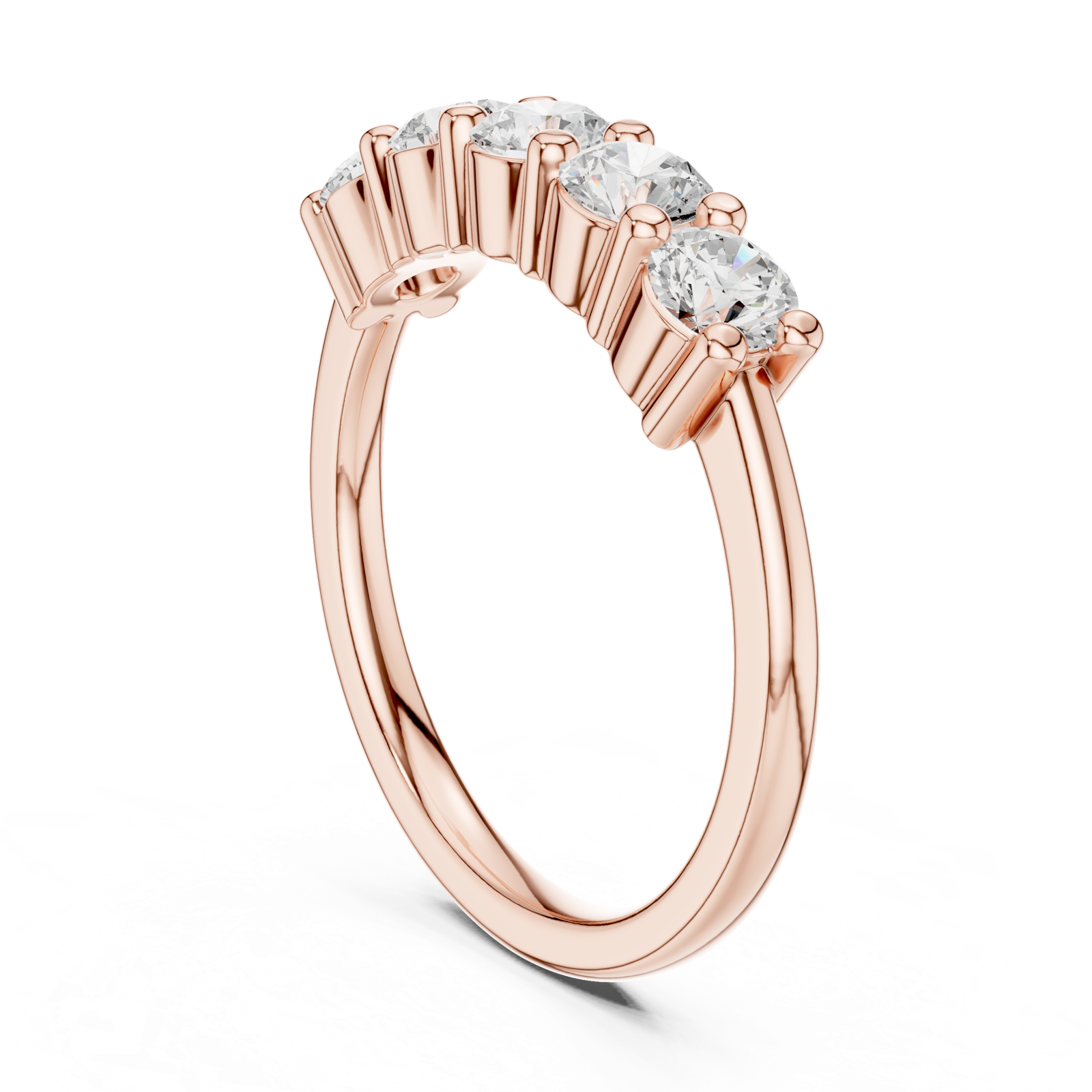 Gold Ring DDLR-615, Rose Gold
