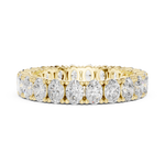 Gold Ring DDLR-621, Yellow Gold, view 3