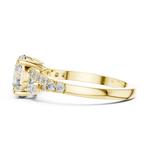 Gold Ring DDLR-015, Yellow Gold, view 3