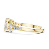 Gold Ring DDLR-015, Yellow Gold, view 3