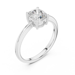 Gold Ring DDLR-501, White Gold, view 2