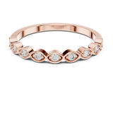 Gold Ring L28-24, Rose Gold, view 4