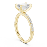 Gold Ring DDLR-886, Yellow Gold, view 1