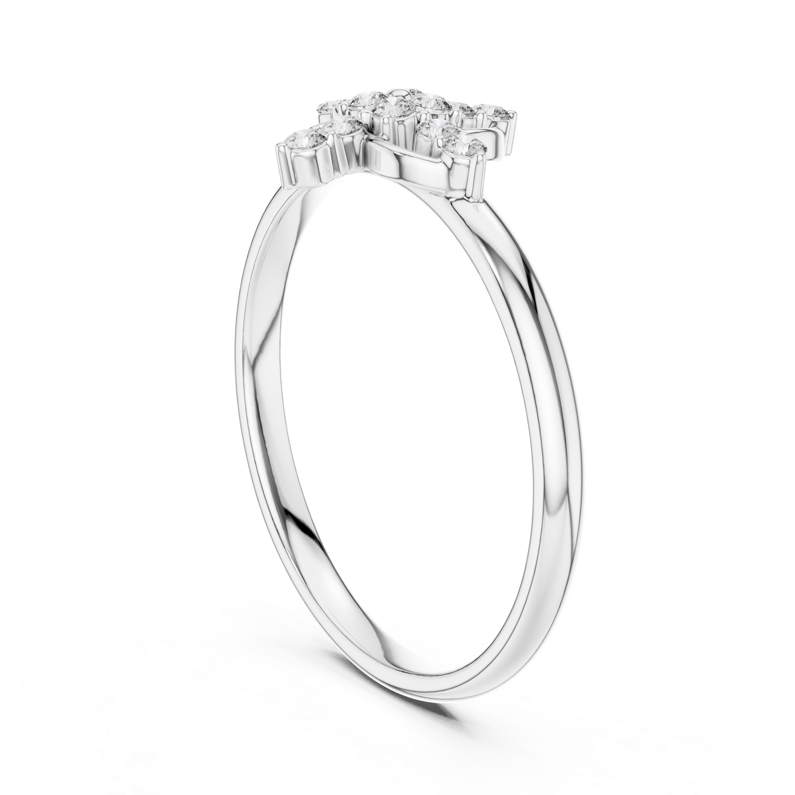 Gold Ring 1 (424), White Gold